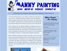 Tablet Screenshot of mannypainting.com